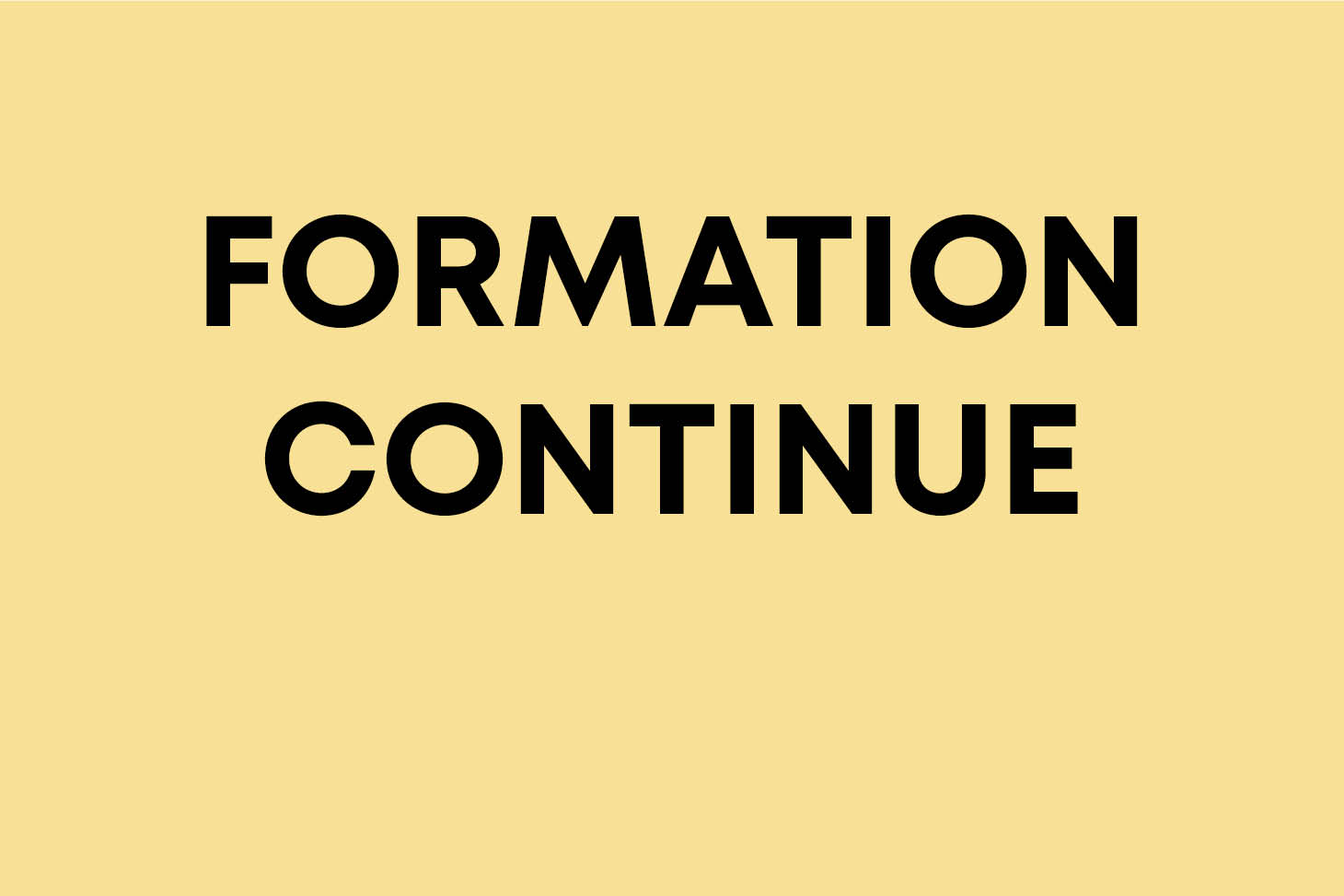 Formation continue