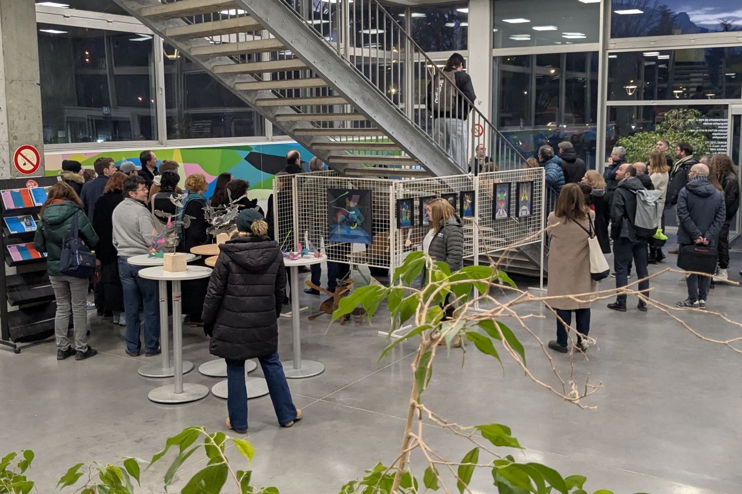 hall UFR vernissage