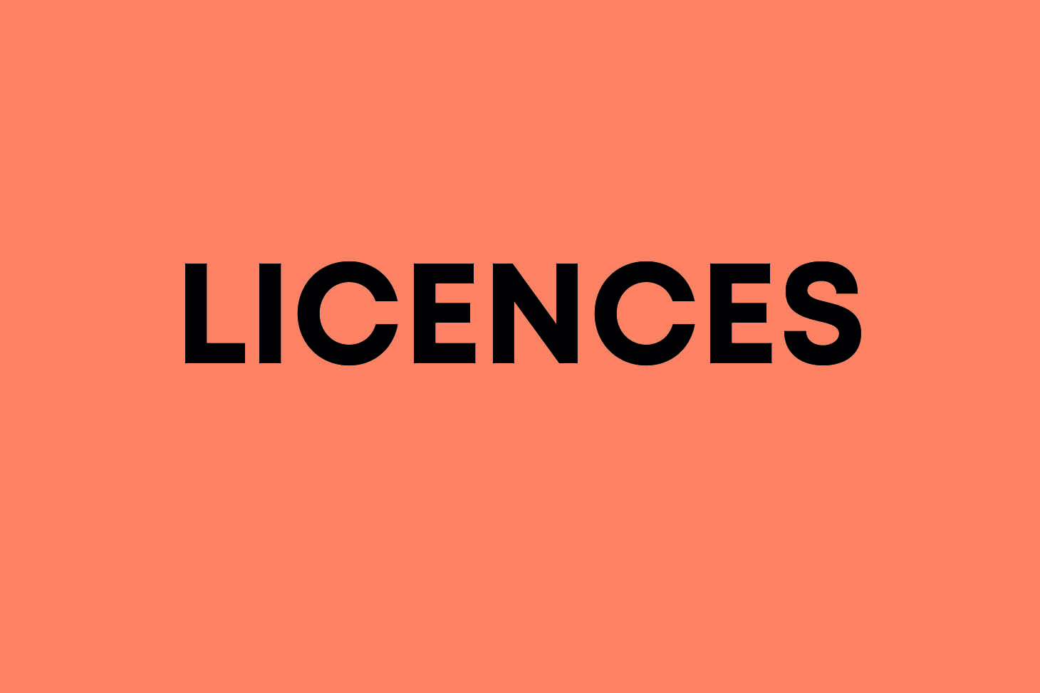 licences ARSH